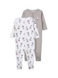 Name It 2-pakning trykknapp pyjamas
